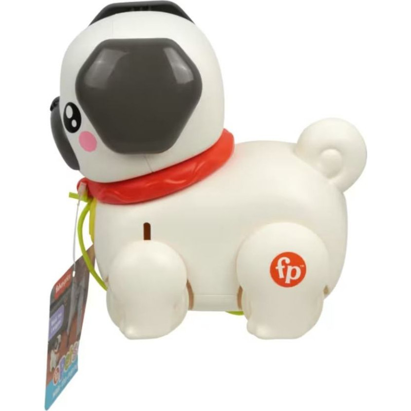 Fisher Price Figurka pets spacerowy piesek mopsik