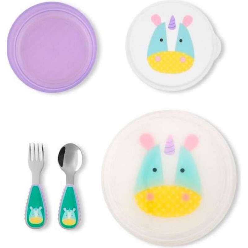 Skip Hop Zestaw obiadowy zoo jednorożec