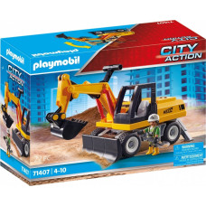 Playmobil Zestaw z figurkami city action 71707 koparka