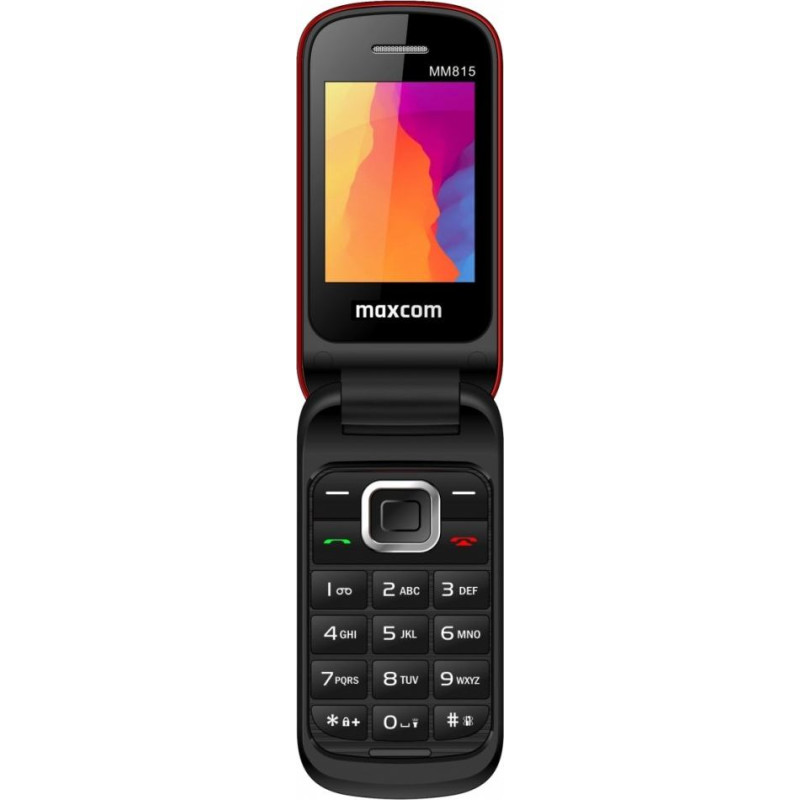 Maxcom Telefon mm 815 dualsim czerwony