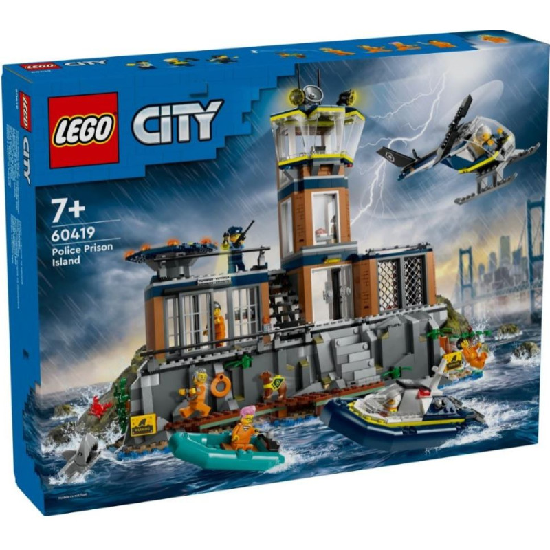 Lego ® City: Police Prison Island Building Toy (60419)