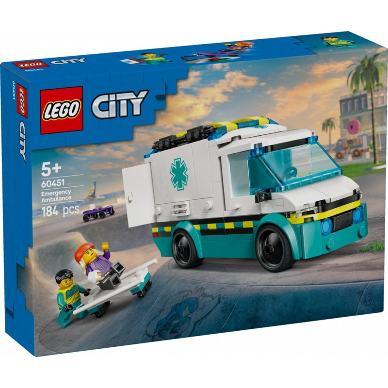 Lego Klocki city 60451 karetka pogotowia