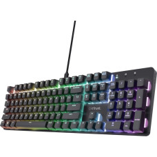 Trust Klawiatura mechaniczna gxt 871 zora us rgb