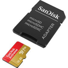 Sandisk Karta pamięci extreme microsdxc 128gb 190/90 mb/s a2 v30 u3