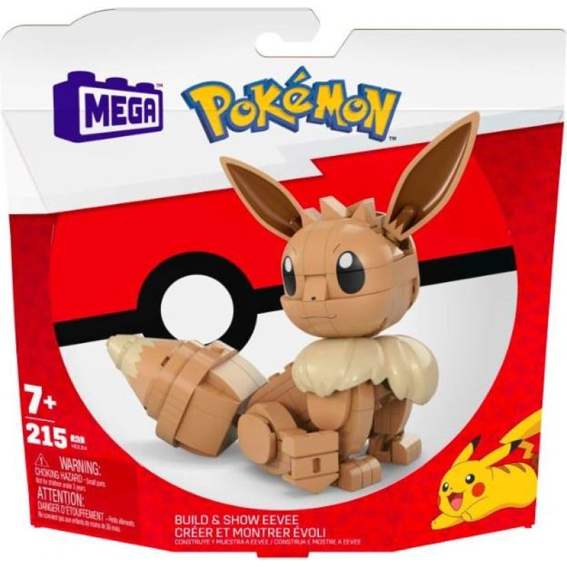 Mega Bloks Klocki Średni pokemon  eevee