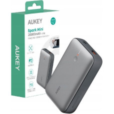 Aukey Pb-y57 mini power bank | 20000mah | 22.5w | 2xusb | pd 3.0 qc 3.0 led