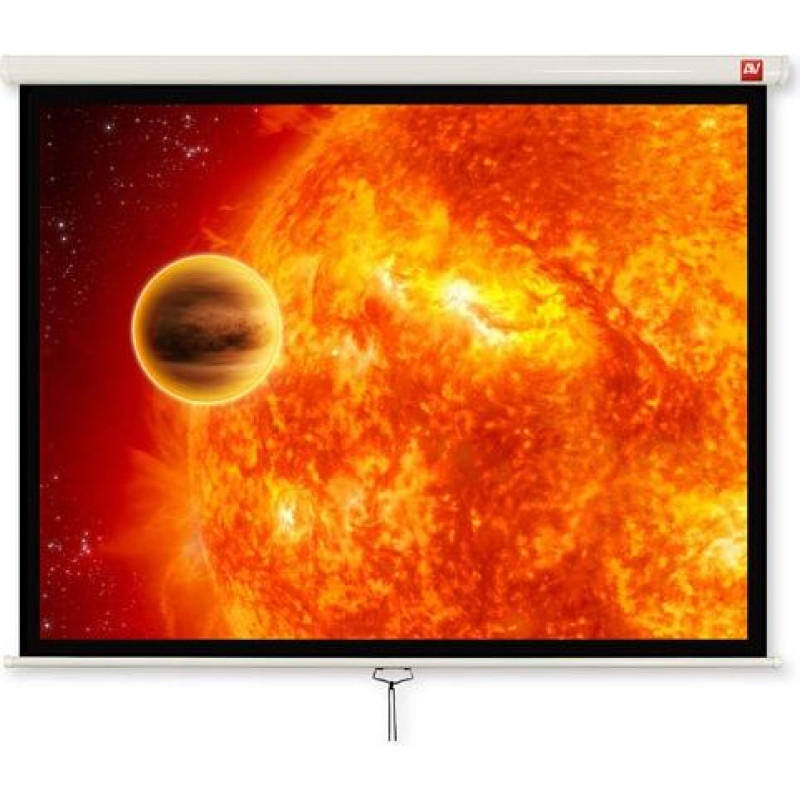 Avtek Ekran ścienny ręczny video 280 (4:3, 270x202.5cm, powierzchnia biała, matowa)