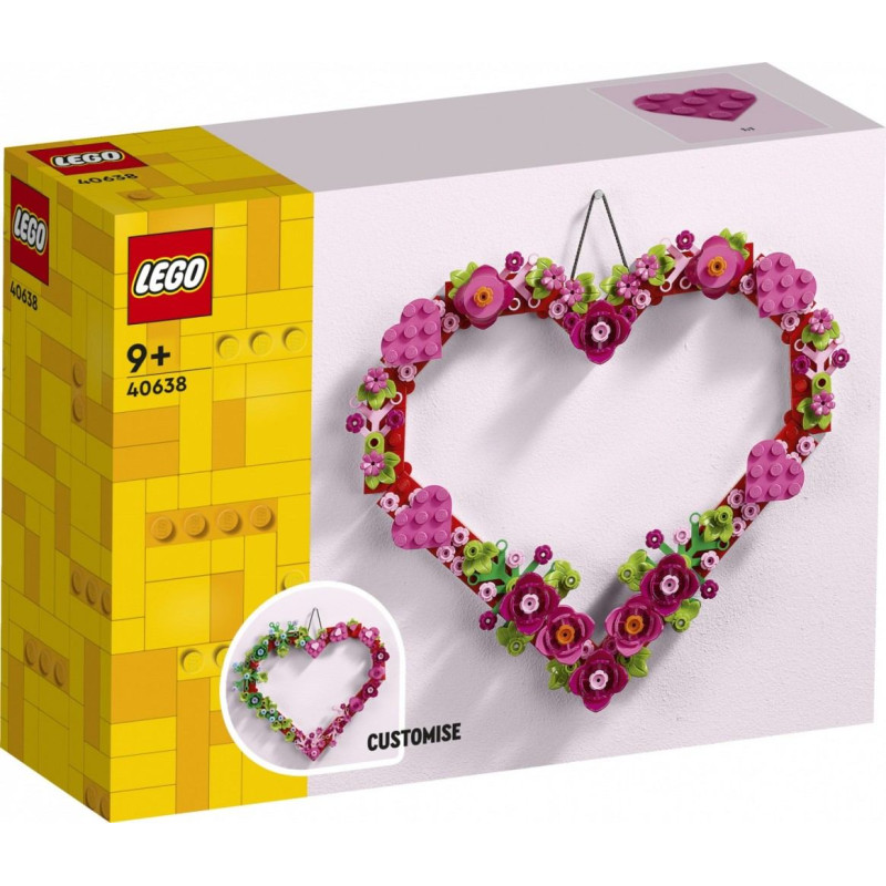 Lego ® Heart Ornament (40638)