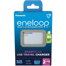 Panasonic Ładowarka panasonic smartplus usb + 4 x aa eneloop 2000 mah