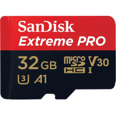 Sandisk Karta pamięci sandisk extreme pro sdsqxcg-032g-gn6ma (32gb; class u3)