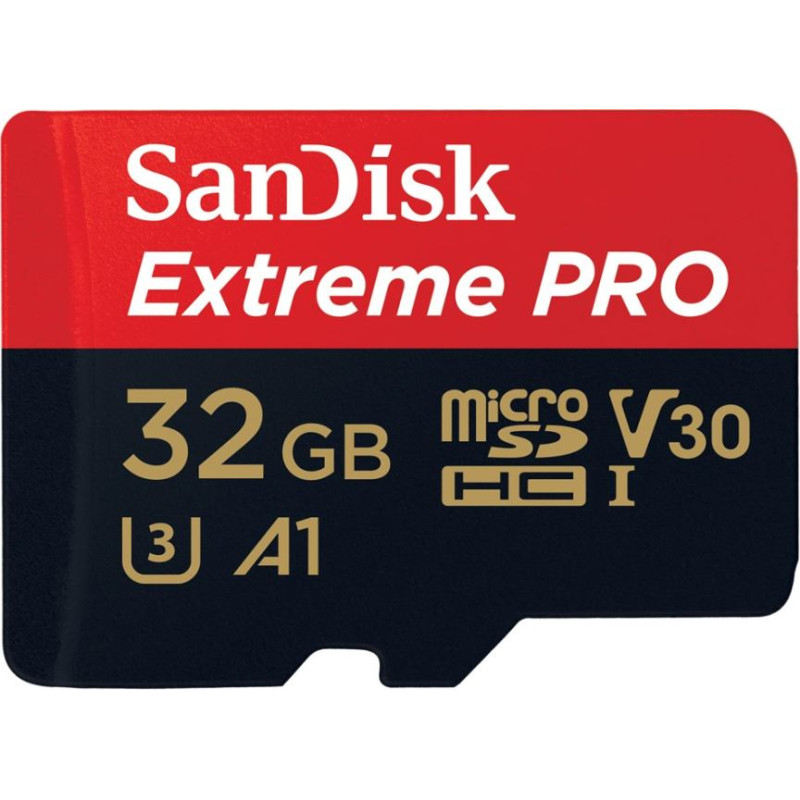 Sandisk Karta pamięci sandisk extreme pro sdsqxcg-032g-gn6ma (32gb; class u3)