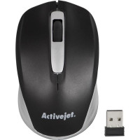 Effiki Activejet amy-313 mysz bezprzewodowa usb (optyczna; 1200 dpi; kolor czarno-szary)