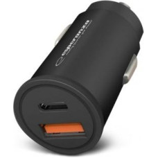 Esperanza ładowarka samochodowa 20w usb-c pd 20w / usb-a qc 3.0 18w ezc111k
