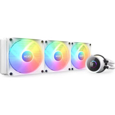 Nzxt chłodzenie wodne kraken 360 rgb lcd białe rl-kr360-w1