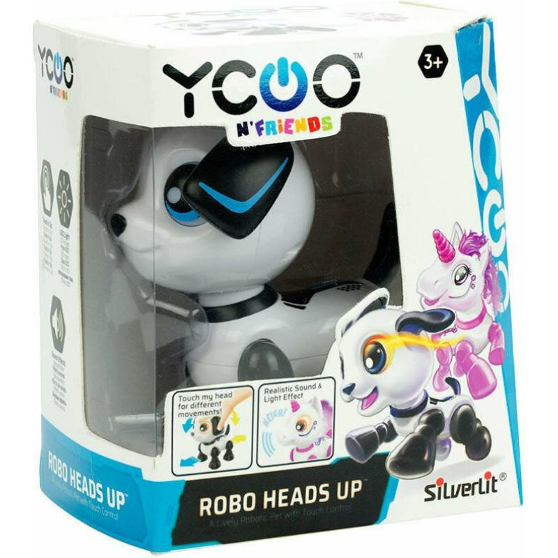 As Company AS Silverlit Yoco N Friends: Robo Heads Up Electronic Robot - Puppy (7530-88523)