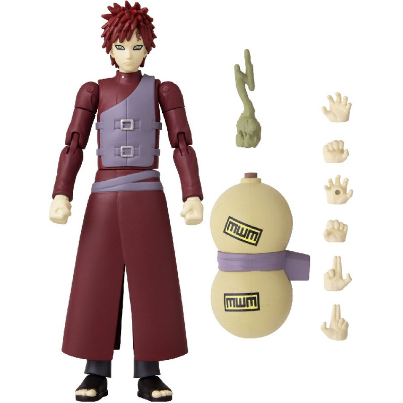 Bandai Namco Bandai Anime Heroes: Naruto - Gaara Action Figure (6,5) (36906)