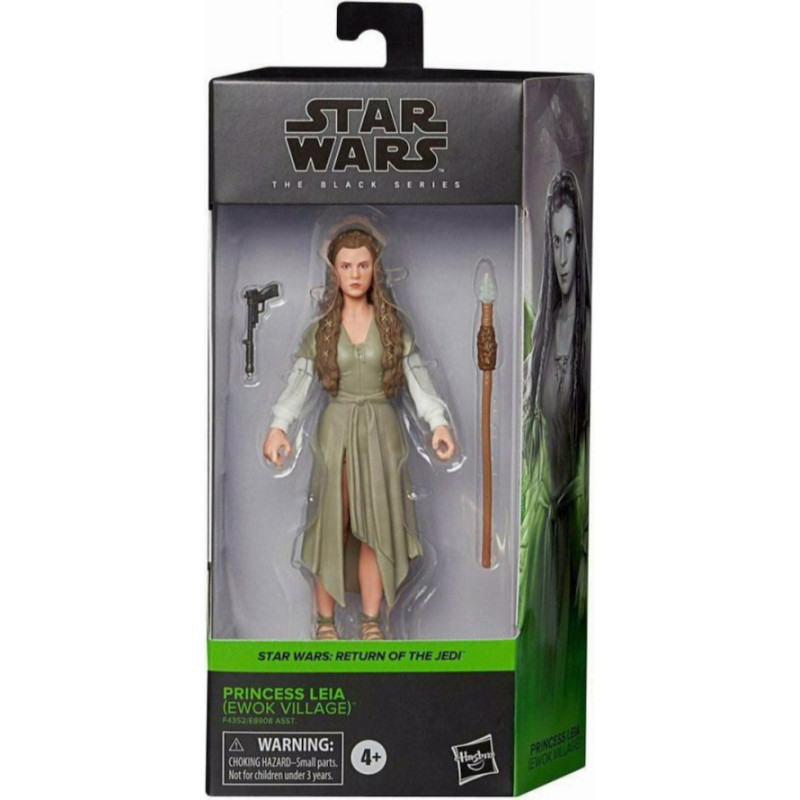 Hasbro Fans - Disney Star Wars The Black Series: Return of the Jedi - Princess Leia (Ewok Village) (Excl.) (F4352)