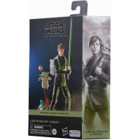 Hasbro Fans Disney Star Wars The Black Series: The Book of Boba Fett - Luke Skywalker  Grogu Action Figure (15cm) (Excl.) (F7008)