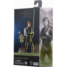 Hasbro Fans Disney Star Wars The Black Series: The Book of Boba Fett - Luke Skywalker  Grogu Action Figure (15cm) (Excl.) (F7008)