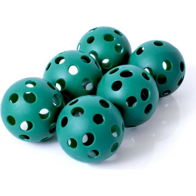 Inny Floorball balls Vinex VPPB-S70S6 G - set of 6 pcs. HS-TNK-000009127