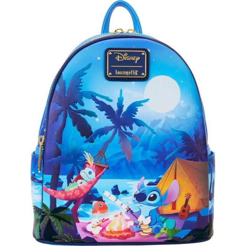 Loungefly Disney: Lilo  Stitch - Camping Cuties Mini Backpack (WDBK3645)