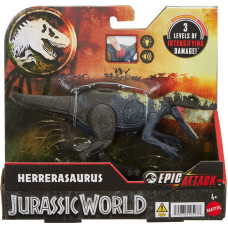 Mattel Jurassic World: Epic Attack - Herrerasaurus (HTP66)