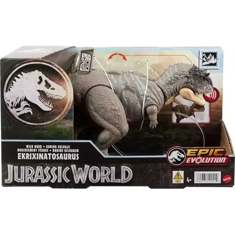 Mattel Jurassic World: Epic Evolution Wild Roar - Ekrixinatosaurus (HTK70)