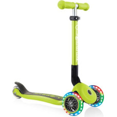 Globber 3-wheel scooter Globber Foldable Lights Lime Green Jr 437-106