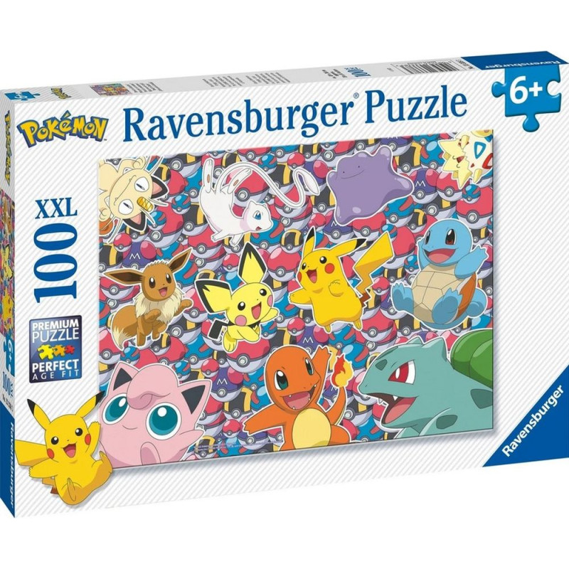 Ravensburger Puzzle: Pokemon - Ready to Battle! XXL (100pcs) (13338)