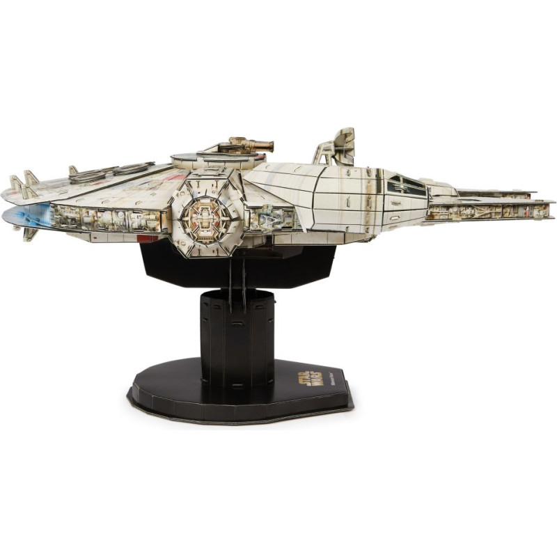 Spin Master Disney: Star Wars 4D Build - Millennium Falcon 3D Cardstock Puzzle Model Kit (6069815)