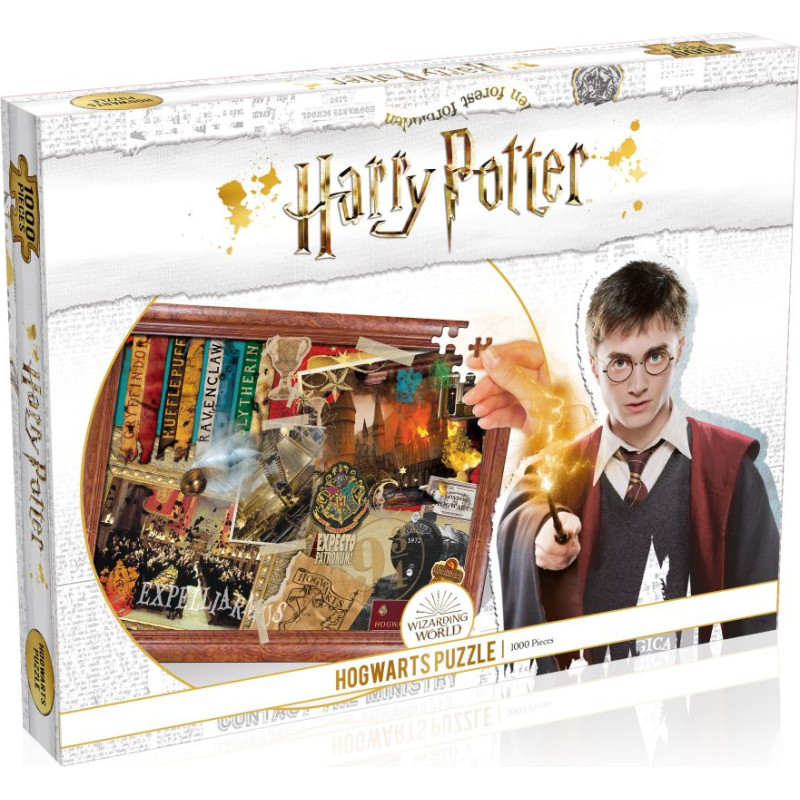 Winning Moves : Puzzle - Harry Potter Hogwarts (1000pcs) (WM00371-ML1)