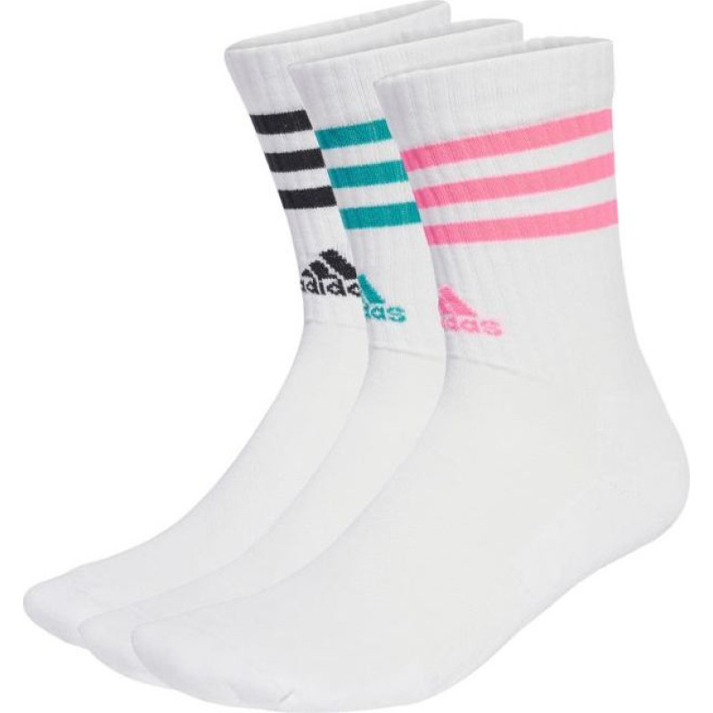 Adidas 3-Stripes Cushioned Crew Socks 3pack JW2765 (31-33)