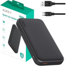 Aukey Pb-y46p powerbank | 10000mah | 20w | 2xusb | kabel usb-c