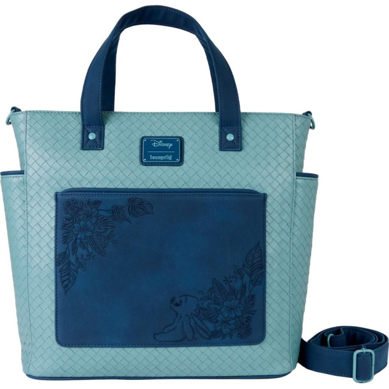 Loungefly Disney: Stitch Embroidered Convertible Tote Bag (WDTB3244)