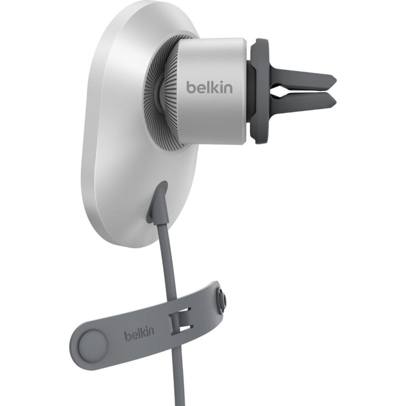 Belkin ładowarka samochodowa magsafe qi2 15w, szara