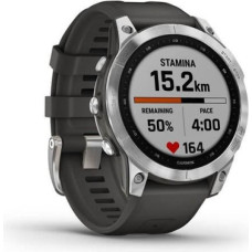 Garmin Fenix 7 Standard Edition (47 mm) Silver / Graphite Band watch