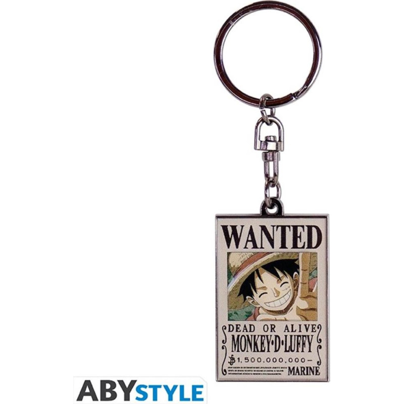 Abysse : One Piece - Wanted Luffy Keychain (ABYKEY390)