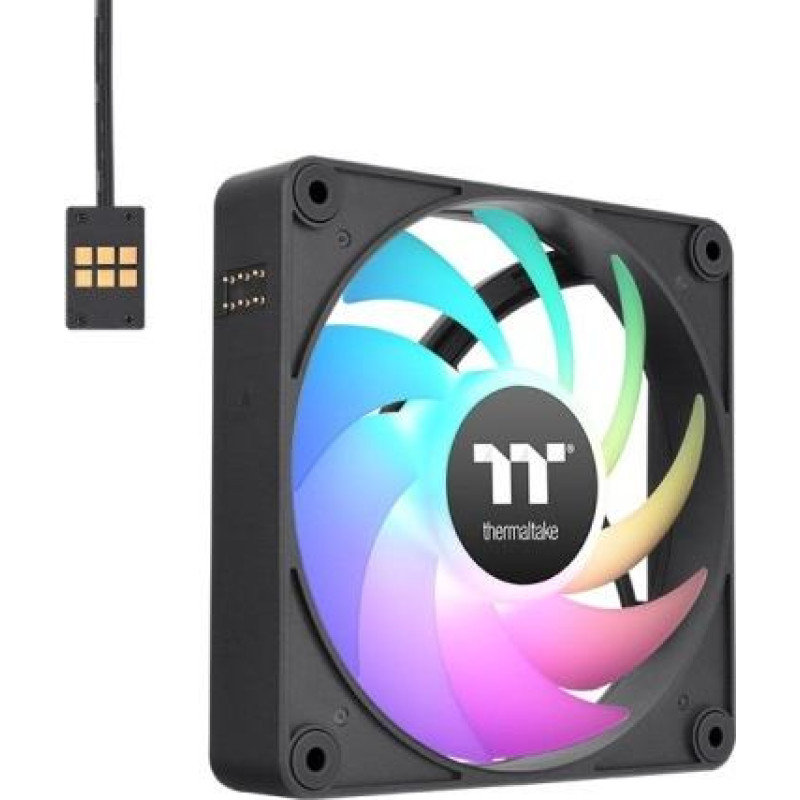Thermaltake Wentylator - ct120 ex argb (3x120mm, pwm, łączenie magnetyczne)