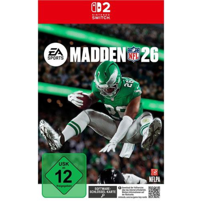 NSW2 EA Sports Madden NFL 26 (Game Key Card) Switch 2 video spēle