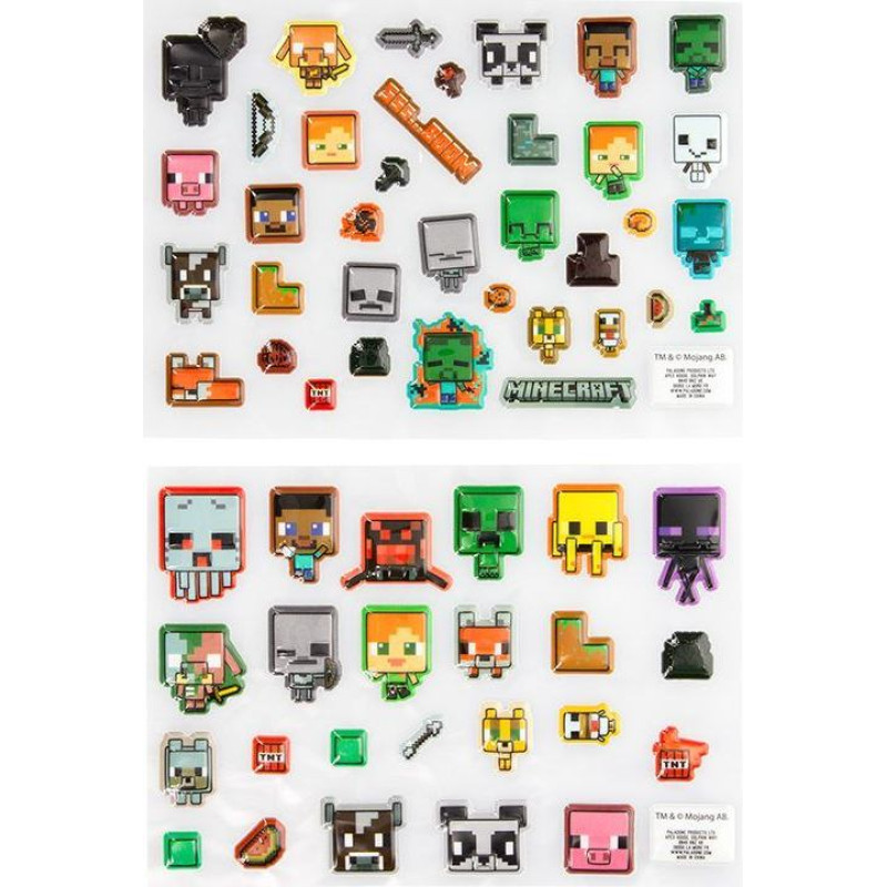 Paladone Minecraft Puffy Gadget Decals