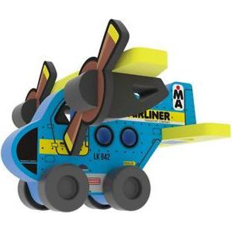 Millaminis0171 Modullo Plane Lk 942 (Blue) - Toy - rotaļlieta