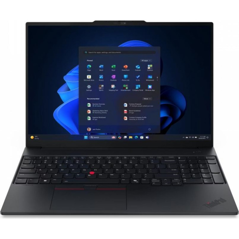 Lenovo Laptop thinkpad e16 g3 21st0045pb w11pro 5 220/16gb/512gb/amd radeon/16.0 wuxga/black/1yr premier support + 3yrs os + co2 offset