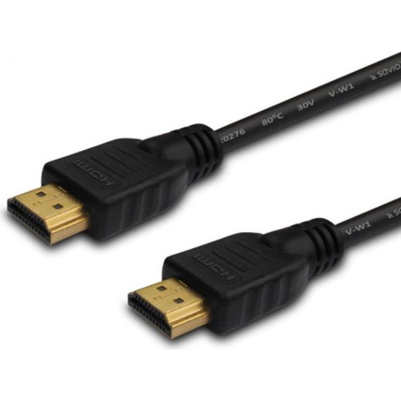Savio Kabel hdmi 2.0 2m czarny cl-195