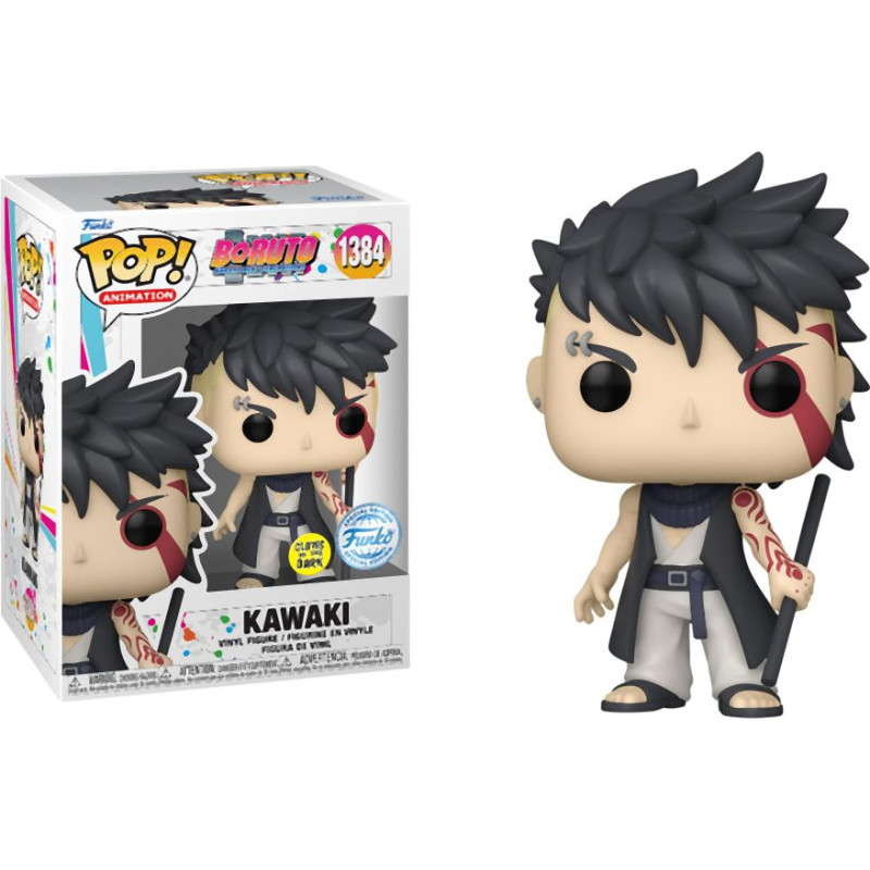 Funko Pop! Animation: Boruto Naruto Next Generations - Kawaki (Glows in the Dark) (Special Edition) #1384 Vinyl Figure