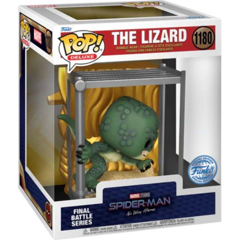 Funko Pop! Deluxe: Marvel: Spider-Man No Way Home - The Lizard (Special Edition) #1180 Bobble-Head Vinyl Figure