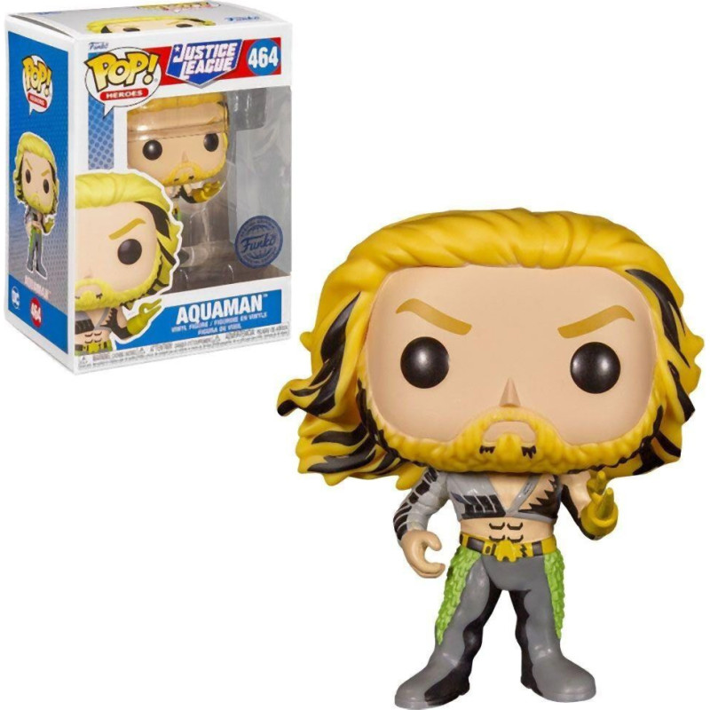 Funko Pop! Heroes DC: Justice League - Aquaman (Special Edition) #464 Vinyl Figure