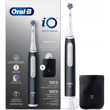 Braun Szczoteczka oral-b biało czarna + pokrowiec
