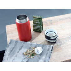 Leifheit Kubek termiczny flip 350 ml, czerwony 3245 leifheit