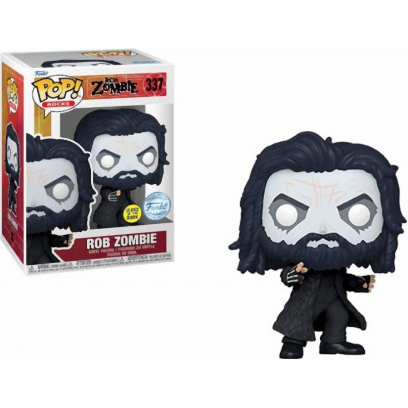 Funko Pop! Rocks: Rob Zombie (Dragula) (Glows in the Dark) (Special Edition) #337 Vinyl Figure