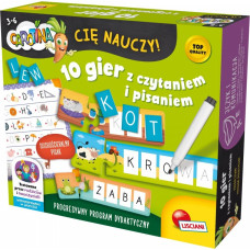 Lisciani Zestaw carotina - 10 gier z czytaniem i pisaniem
